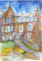 No. 13 Edinburgh house drawing